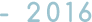 2016